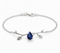Luminous Branch Sapphire Bracelet