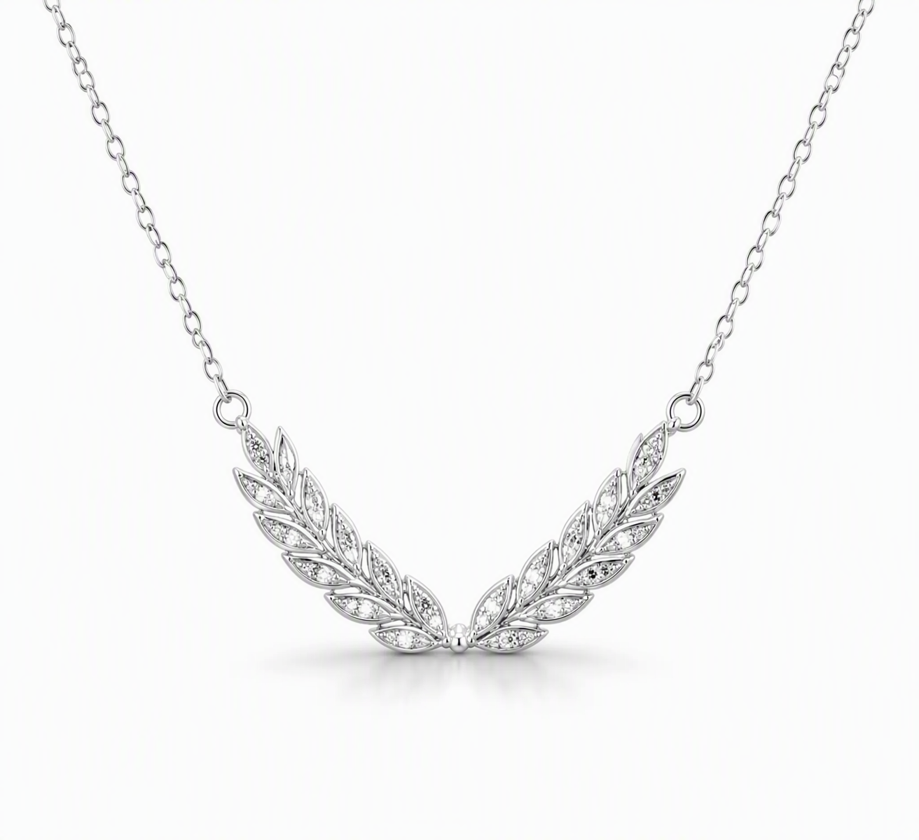 Laurel Light Diamond Necklace