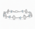 Ginkgo Sky Blue Sapphire Bracelet