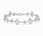 Ginkgo Sky Blue Sapphire Bracelet