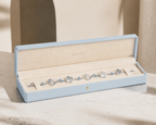 Ginkgo Sky Blue Sapphire Bracelet