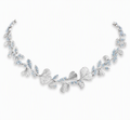 Ginkgo Sky Sapphire Garland Necklace