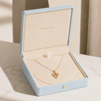 Petal Light Diamond Pendant Necklace