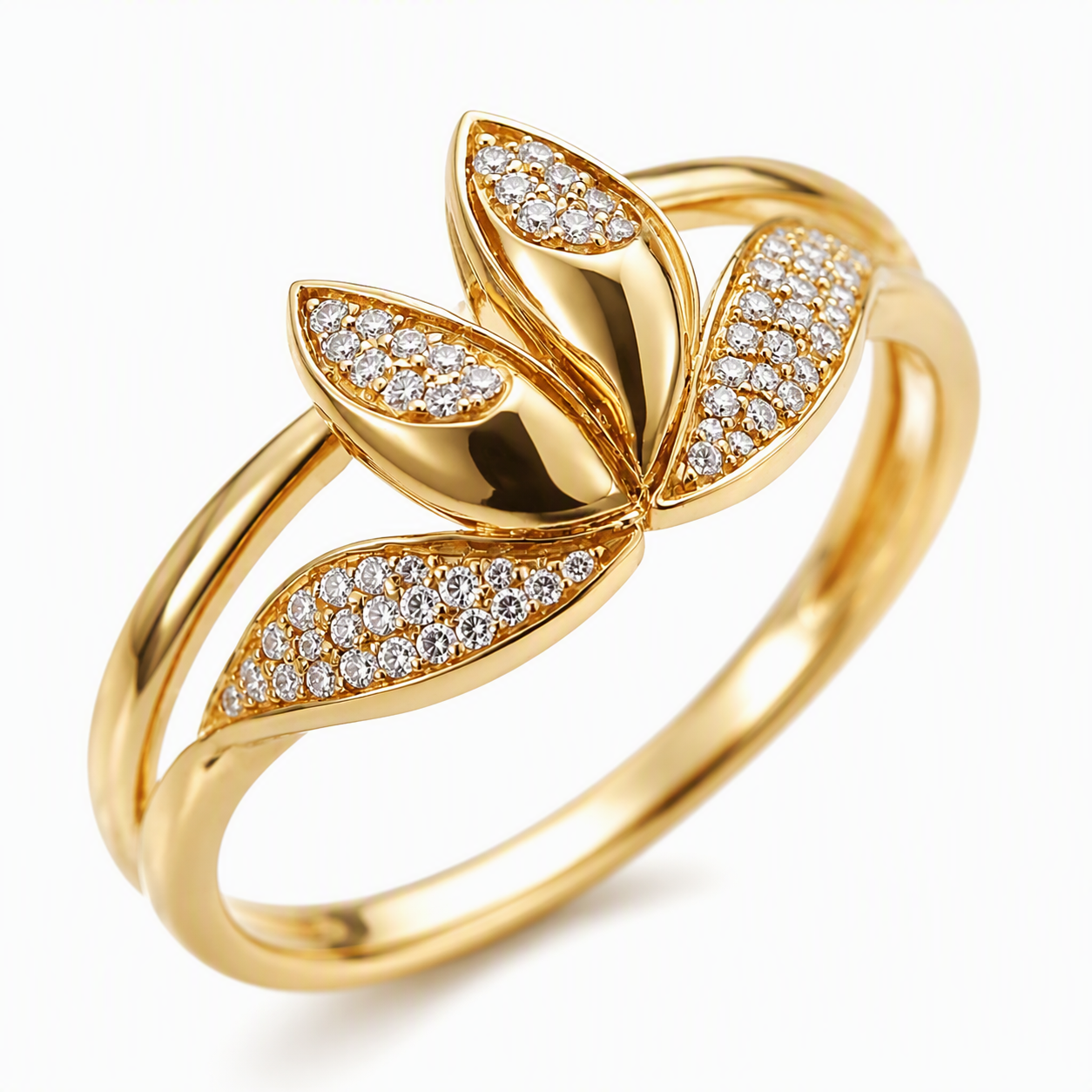 Laurel Glow Diamond Ring