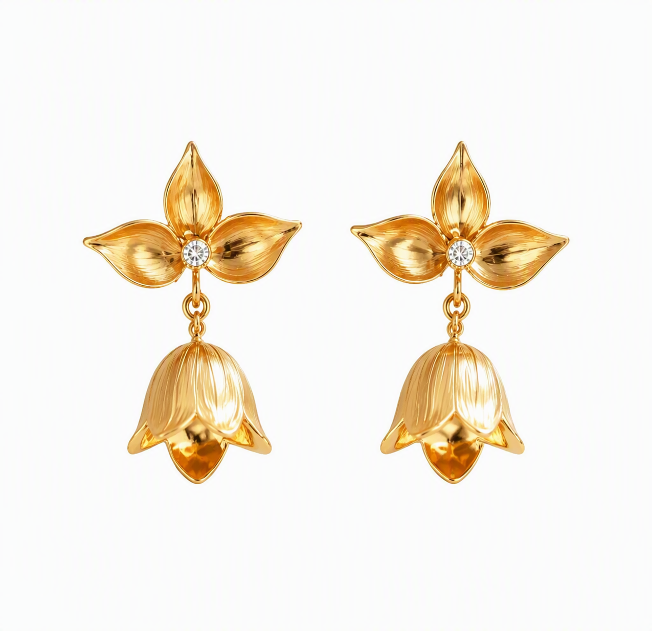 Aurelia Bloom Drop Earrings