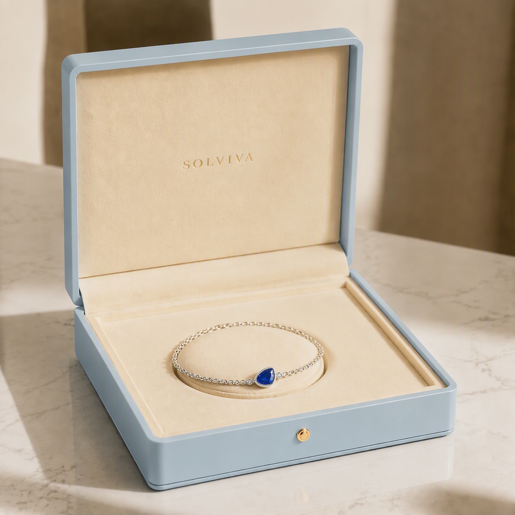 Azure Teardrop Bracelet