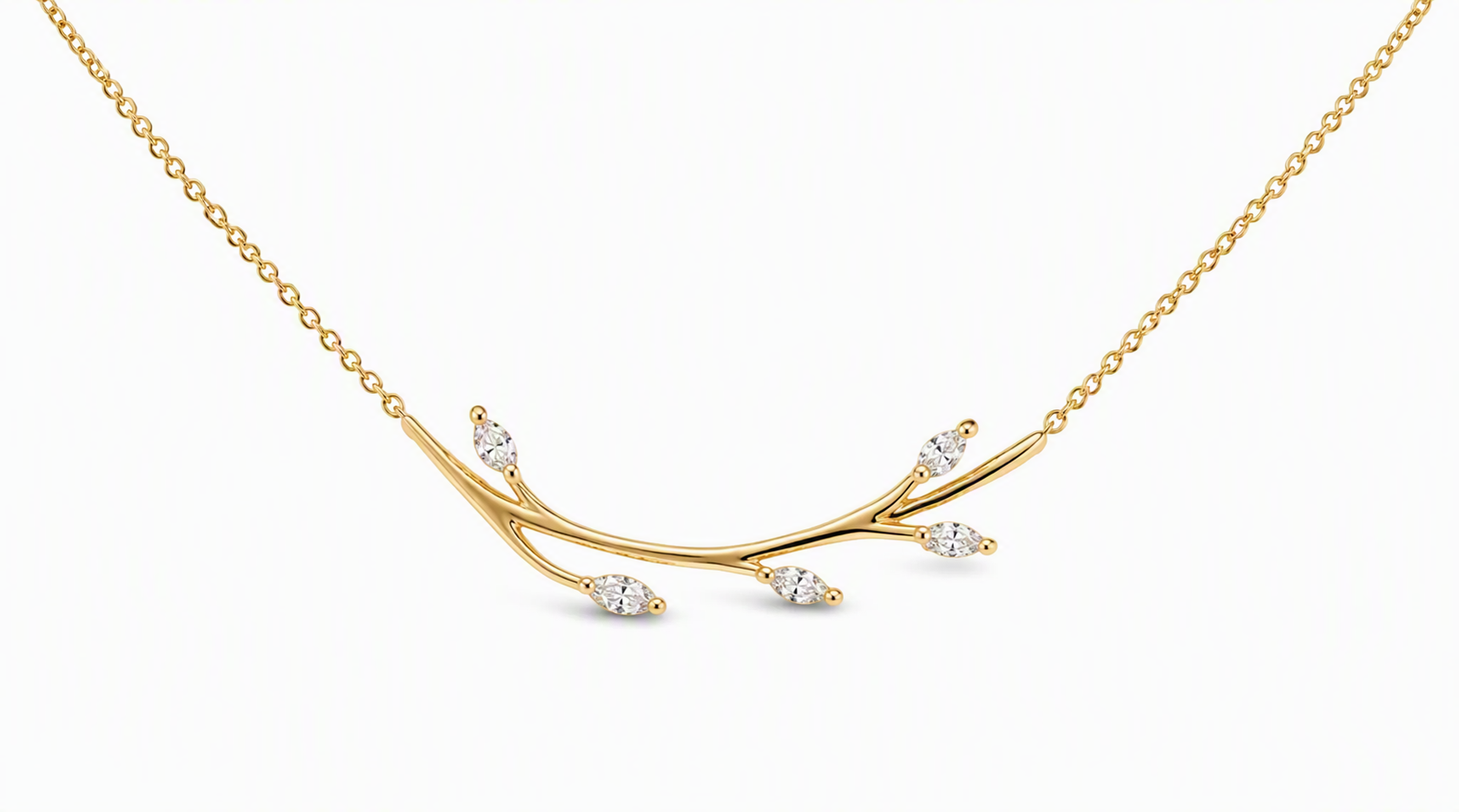 Luminous Branch Necklace