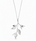 Whispering Leaves Pendant Necklace