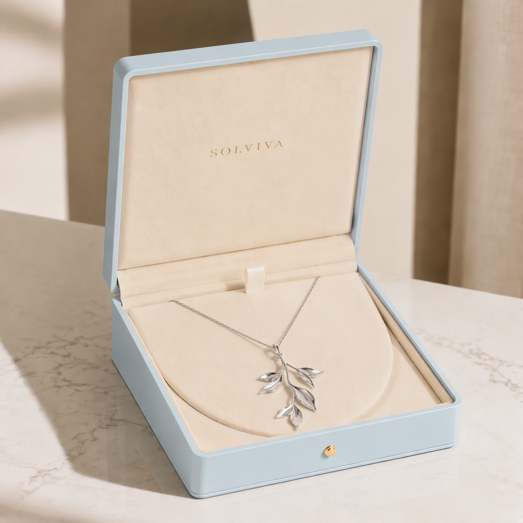 Whispering Leaves Pendant Necklace