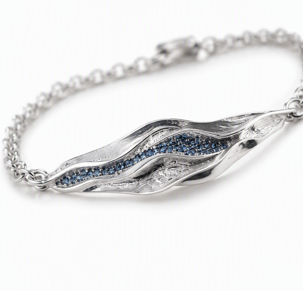 Blue Current Bracelet