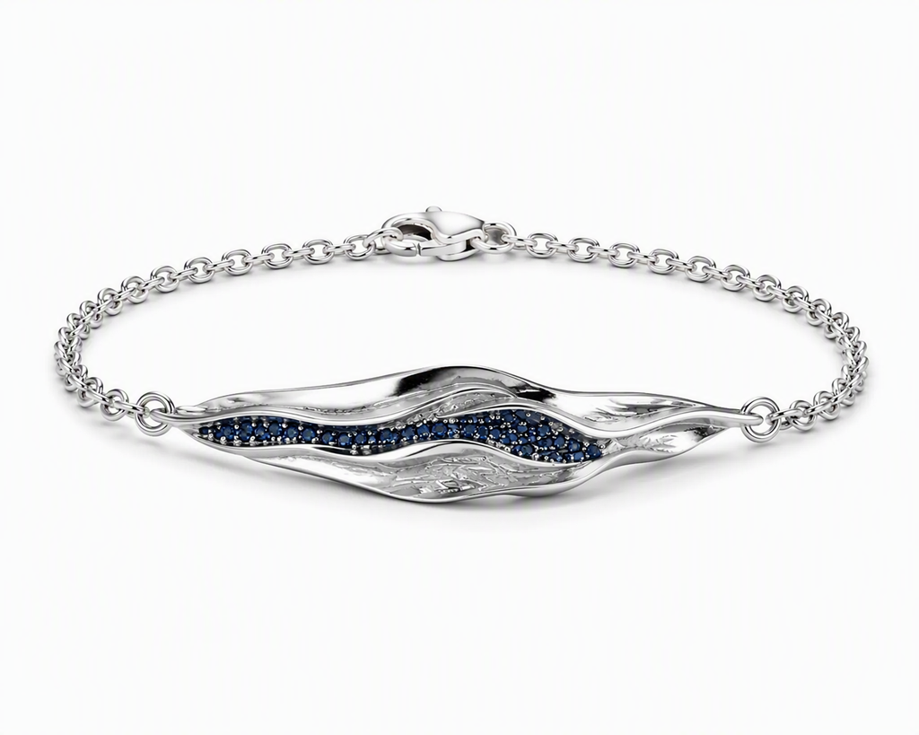 Blue Current Bracelet