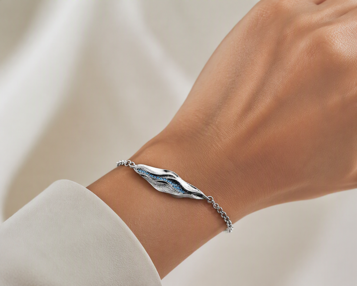 Blue Current Bracelet