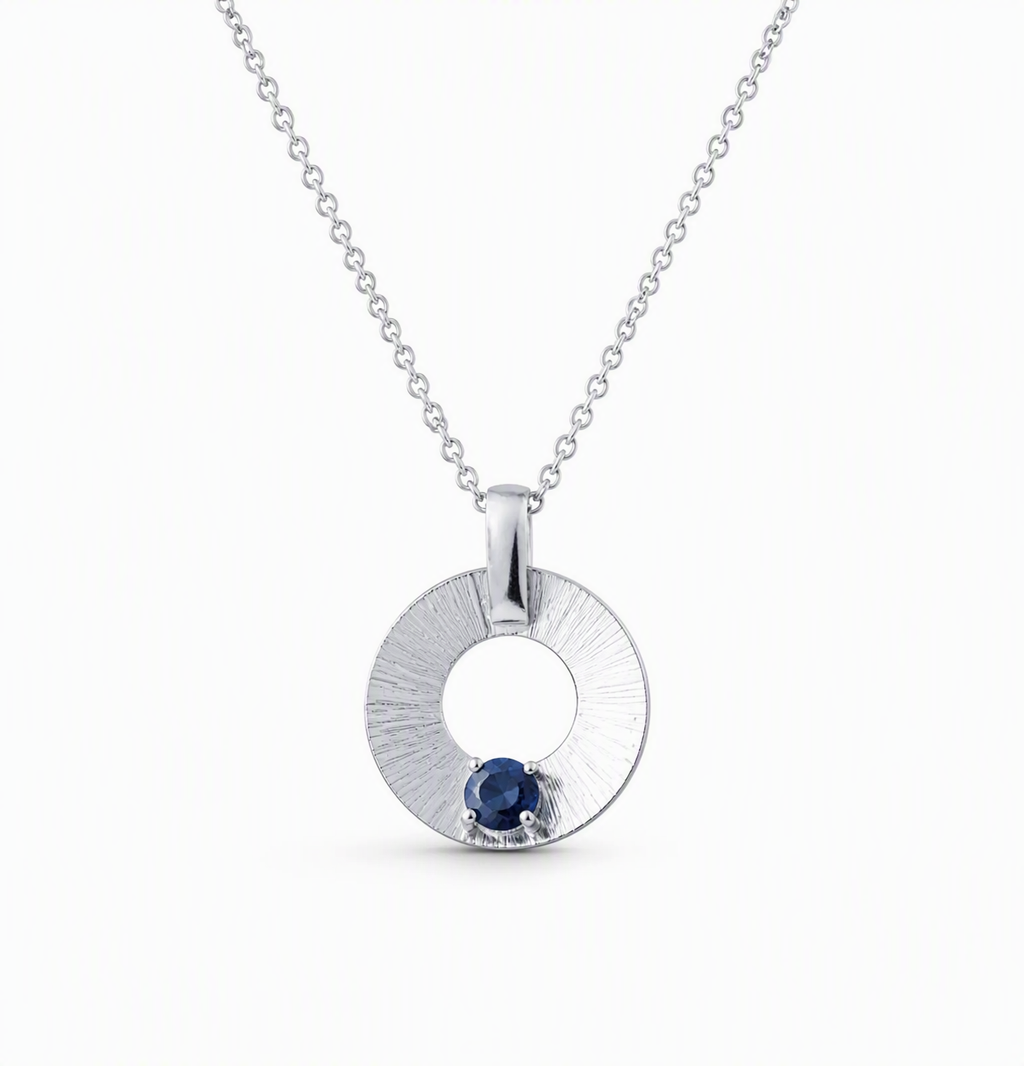 Blue Orbit Pendant