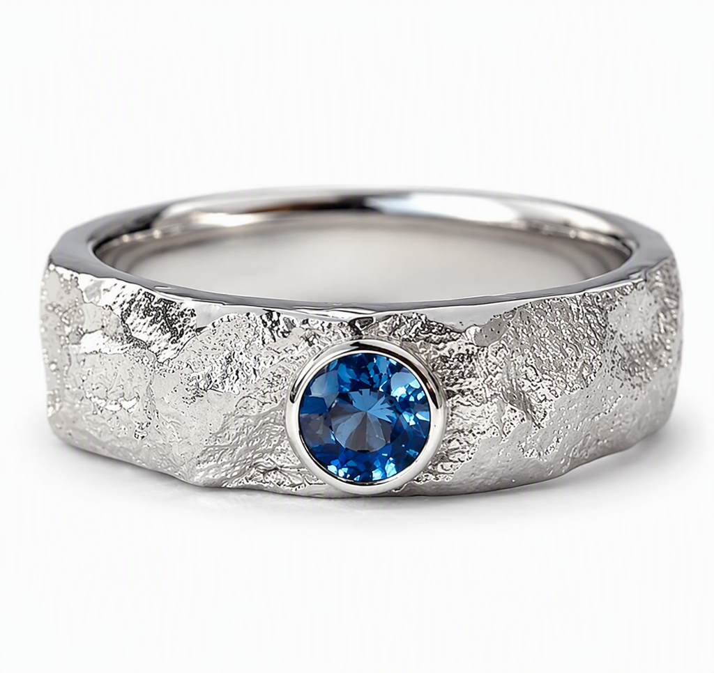 Blue Strata Ring