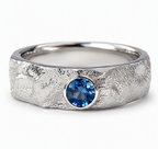Blue Strata Ring