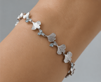 Ginkgo Sky Blue Sapphire Bracelet