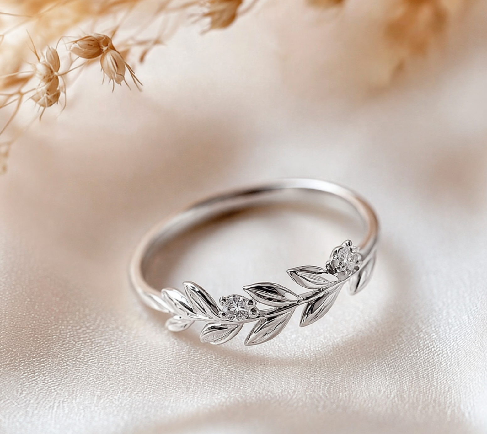 Laurel Light Diamond Ring