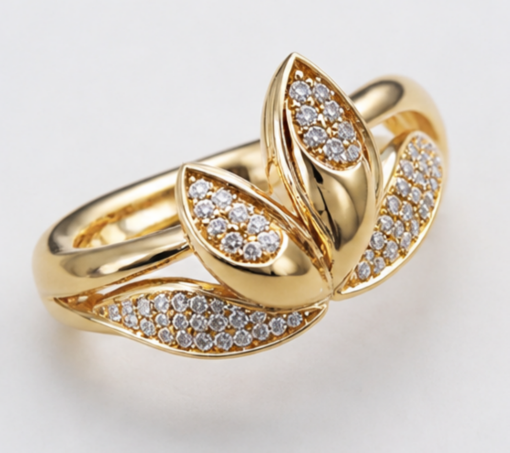 Laurel Glow Diamond Ring