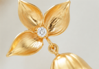 Aurelia Bloom Drop Earrings