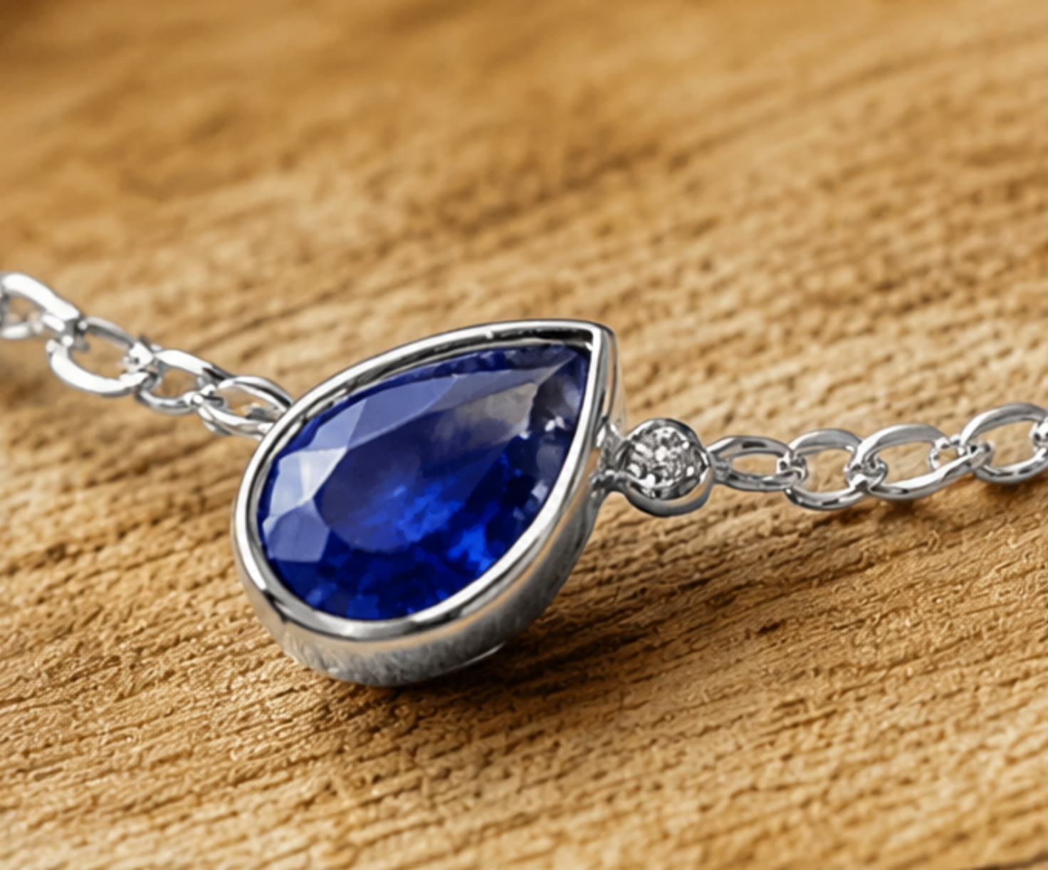 Azure Teardrop Bracelet
