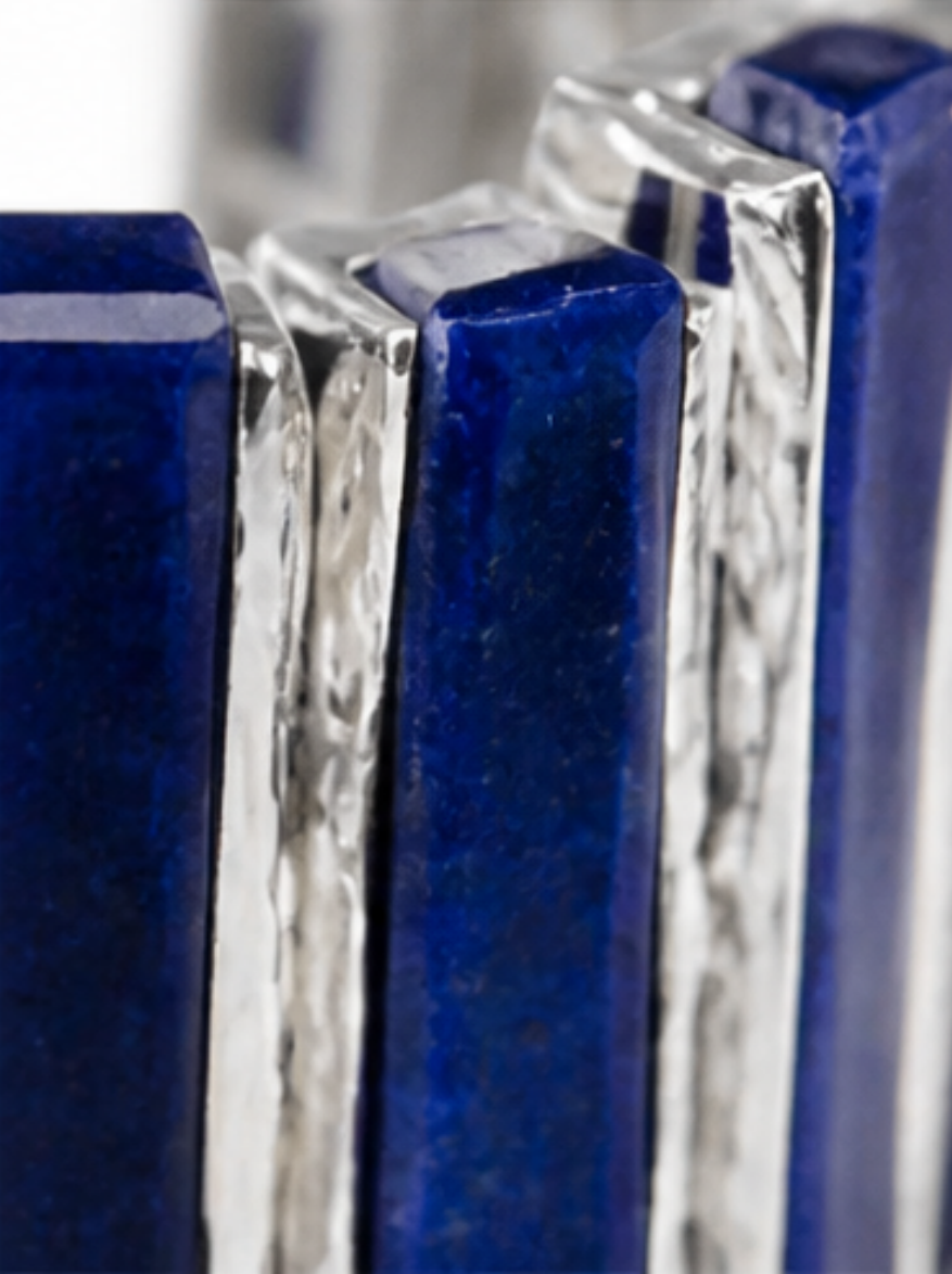 SOLVIVA Prism Lapis Column Cuff