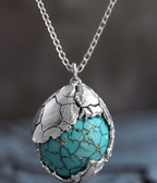 Cracked Sphere Pendant