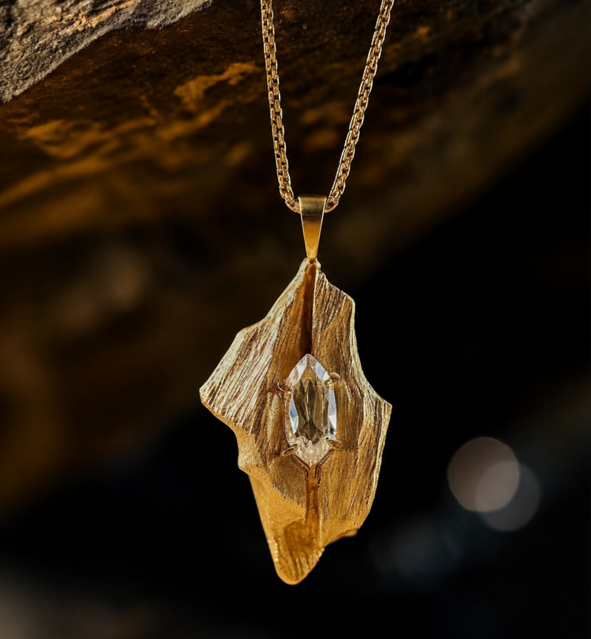 Golden Rift Pendant