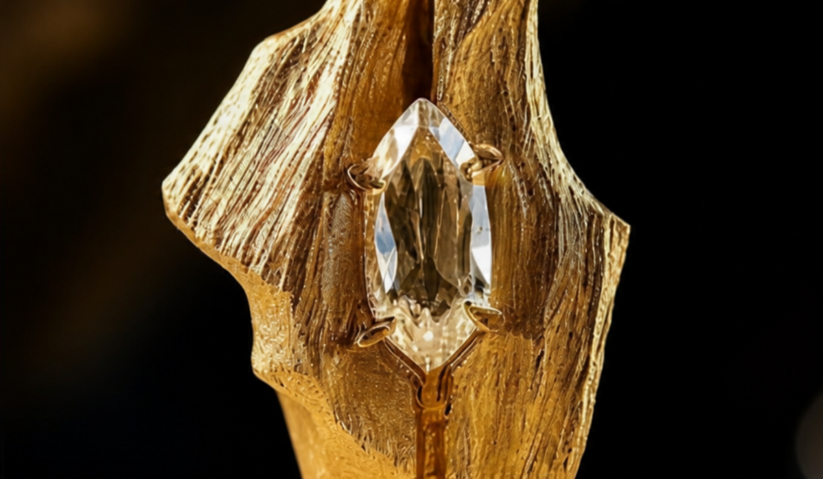 Golden Rift Pendant
