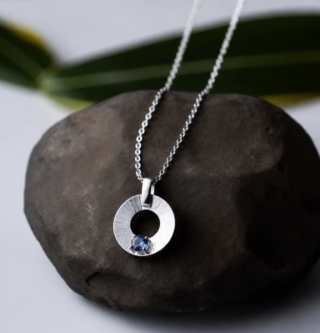 Blue Orbit Pendant