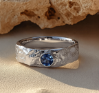 Blue Strata Ring