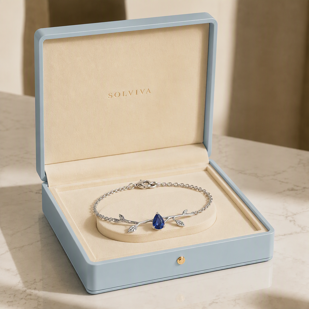 Luminous Branch Sapphire Bracelet